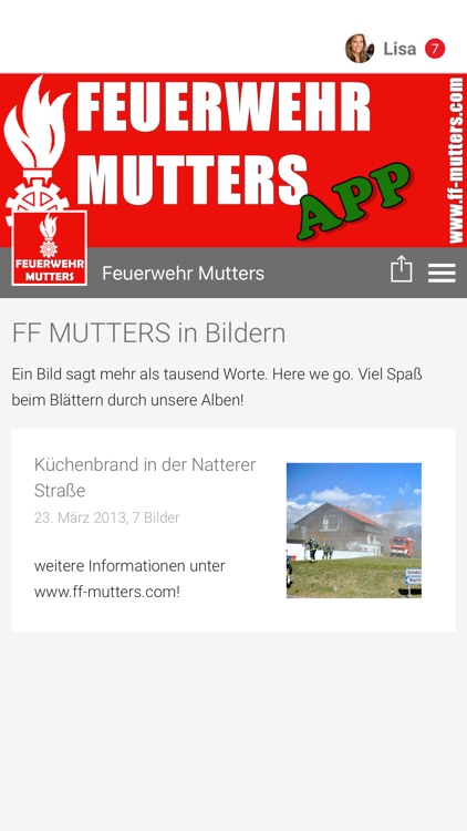 Feuerwehr Mutters