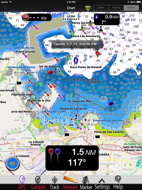 Spain Atlantic GPS Chart Pro