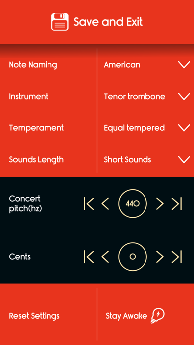 Trombone Tuner screenshot1