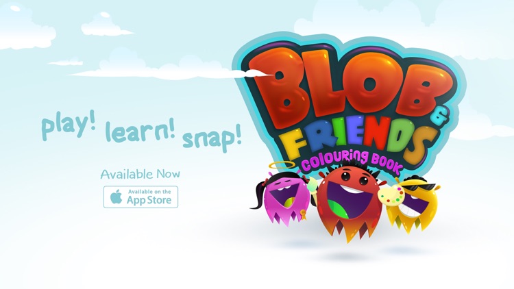 blob & friends: coloring book screenshot-4