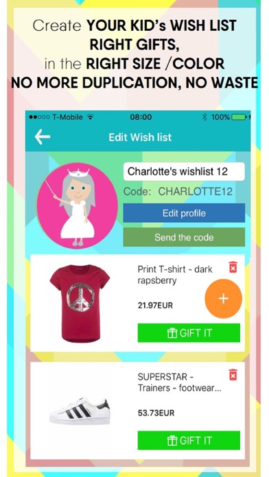 Wigigo Kids - Wish Gifting App screenshot 2
