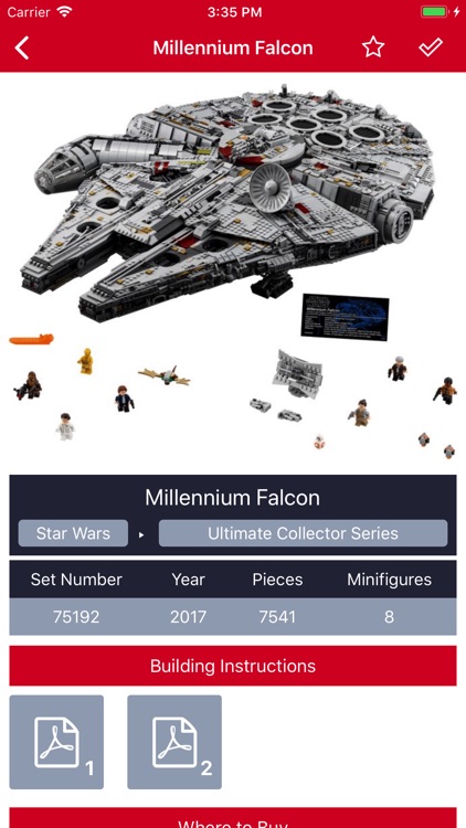 BrickSearch for LEGO Sets