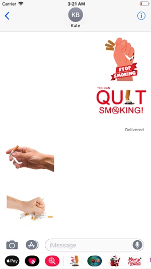 Quit Smoking Sticker Pack