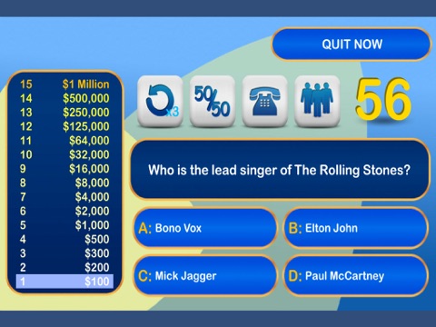 I want to be a Millionaire - Quiz Game screenshot 2