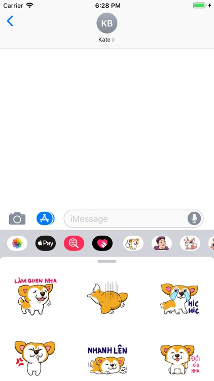 Camcam husky Sticker
