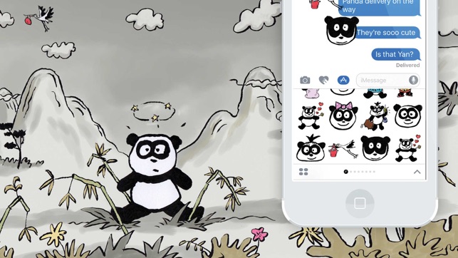 Panda Babies Stickers(圖5)-速報App