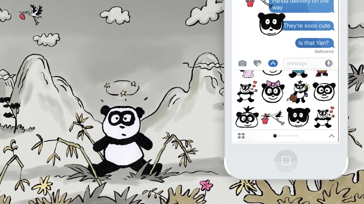 Panda Babies Stickers screenshot-4