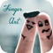 Fingertip Art is a simple App to Draw Your Name with using Your Finger