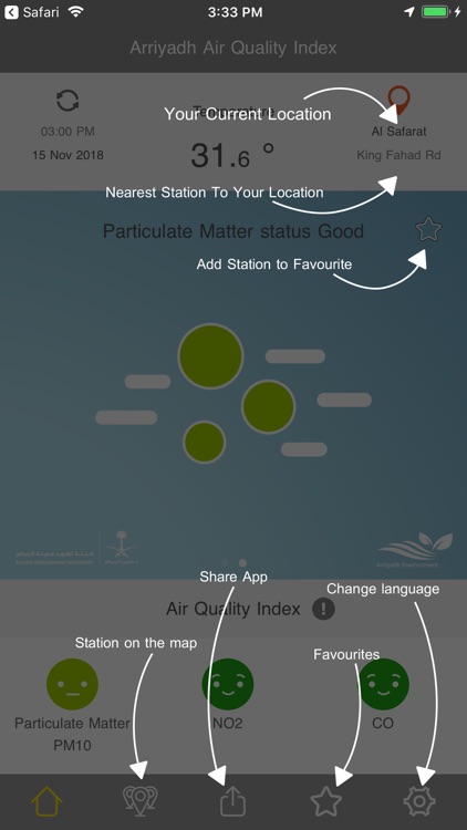 جودة هواء الرياض screenshot-9