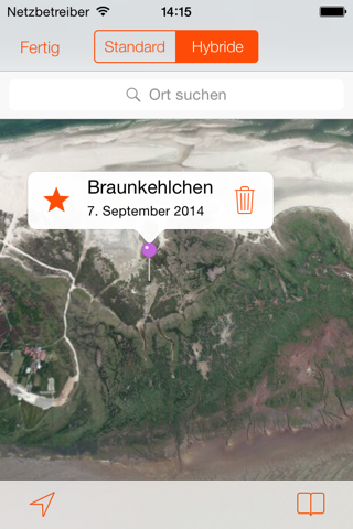 Vogelcheckliste screenshot 2