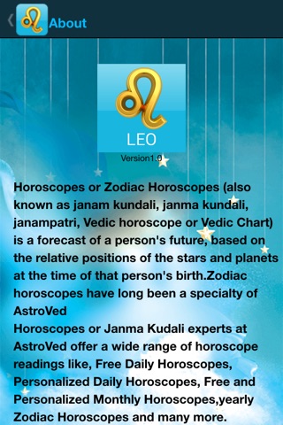 Leo Horoscope screenshot 2