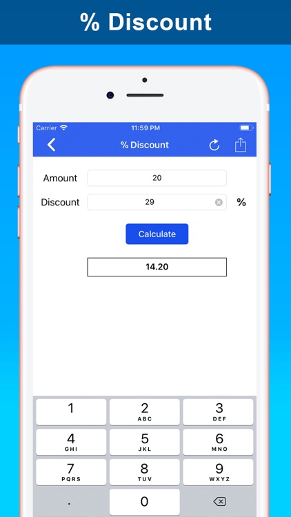 % Percentage Calculator Pro