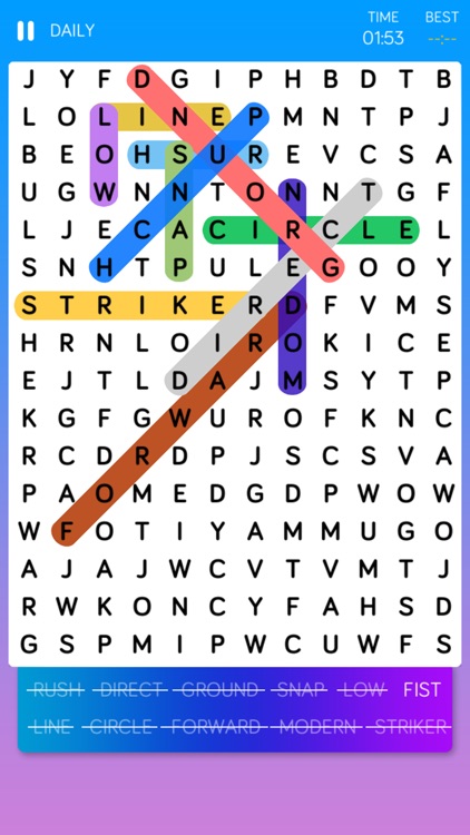Word Search :Find Hidden Words screenshot-4