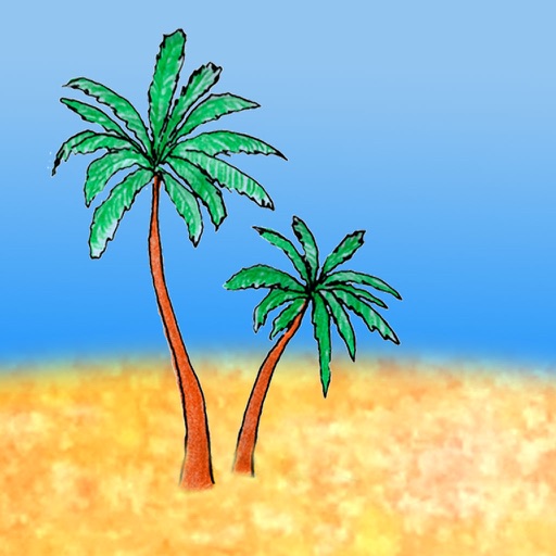 Hand Drawn Beach icon