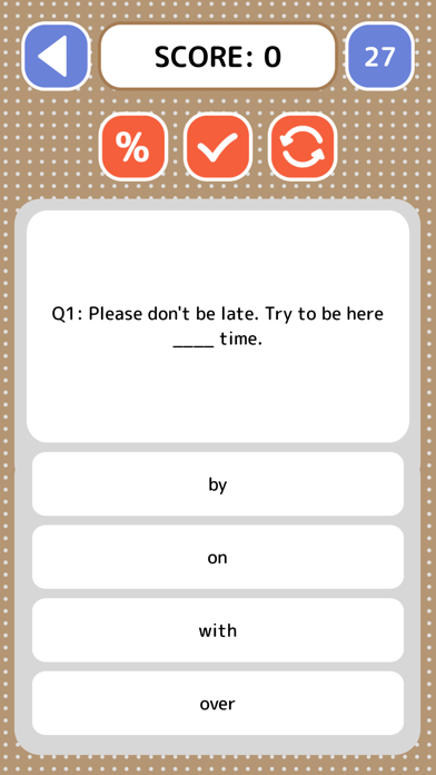 How to cancel & delete English Prepositions Quiz from iphone & ipad 3