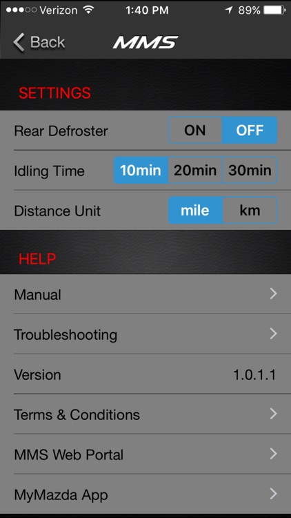 Mazda Mobile Start screenshot-4