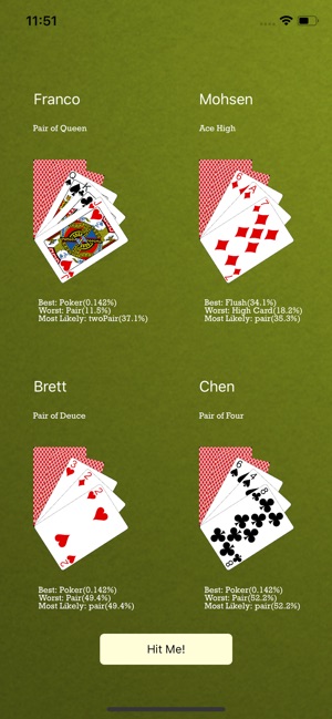 Odds4Poker - 7-Card Stud