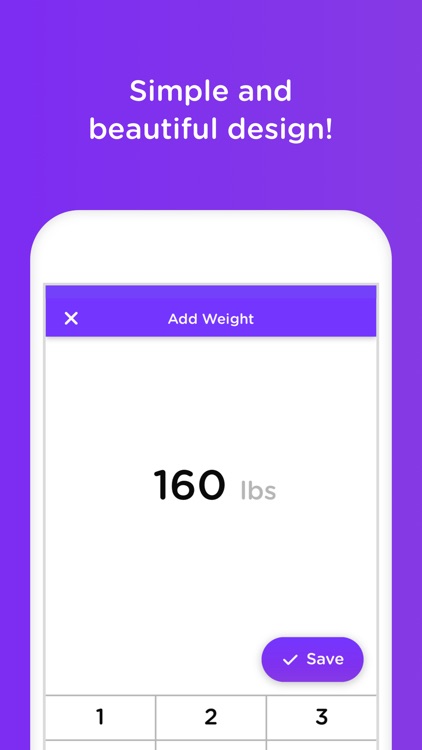 Simple Scale: Weight Tracker App