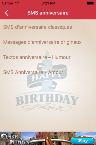 SMS d'amour - SMS Love screenshot 2