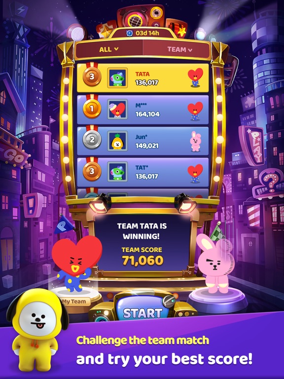Игра PUZZLE STAR BT21