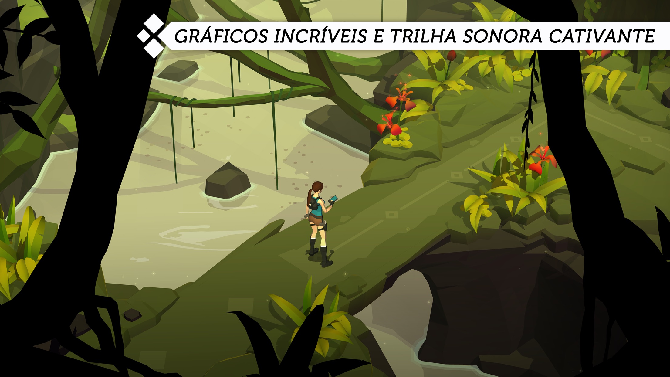 Screenshot do app Lara Croft GO