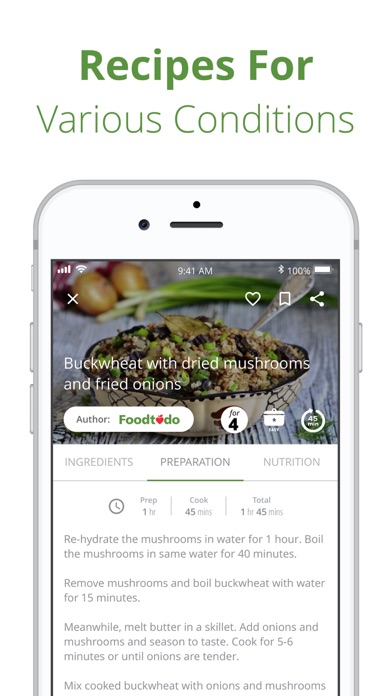 FoodToDo App-MealPlans&Recipes screenshot 2