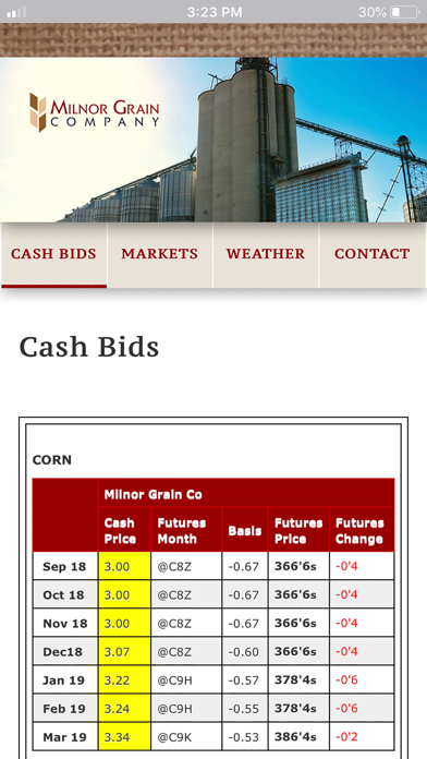 Milnor Grain Company screenshot 3