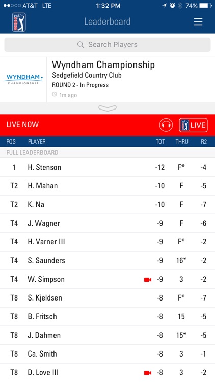 PGA TOUR Mobile screenshot-0