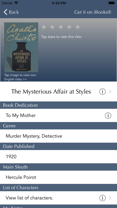 How to cancel & delete Agatha Christie Reading List from iphone & ipad 2