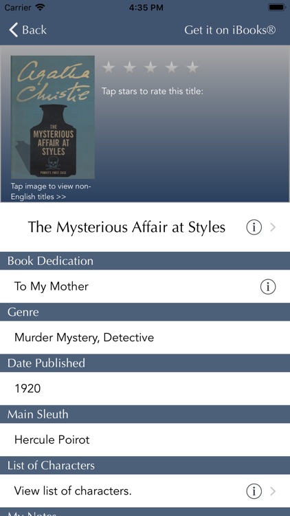 Agatha Christie Reading List