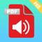 This app is ideal for reading any type of PDF document aloud on your mobile device no matter if you are at home, bus or in the middle of the forest