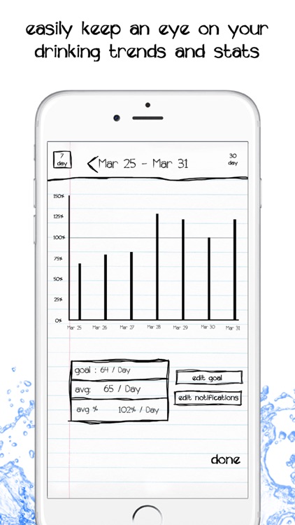 Simple Daily Water Tracker screenshot-3