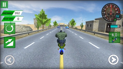 Highway Moto Bike Racing screenshot 2