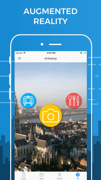 Antwerp Travel Guide with Offline Street Map