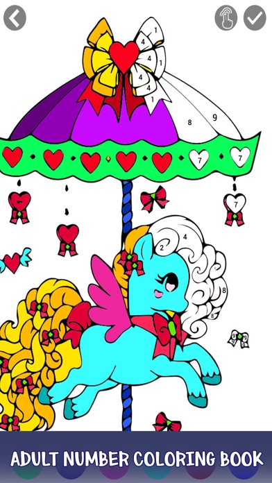 Adult Coloring by Number Book screenshot 4