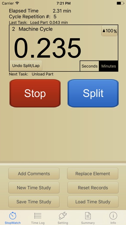 Production Time Study screenshot-3
