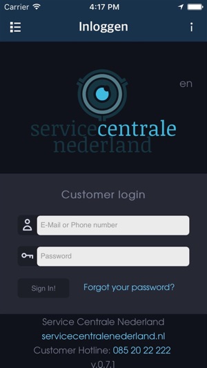 Service Centrale Nederland