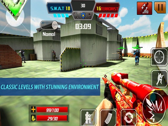 スナイパーシューティングゲームオンライン：fps銃射撃ゲームのおすすめ画像2