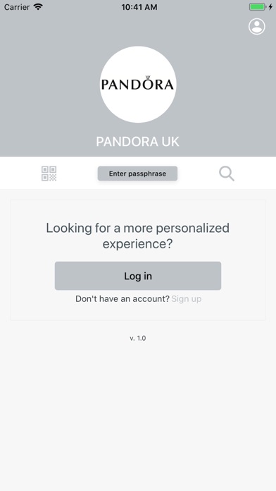 PANDORA UK screenshot 2