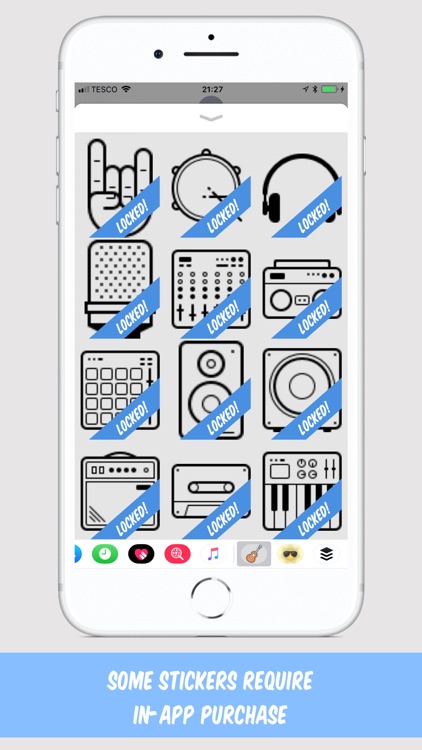 Emoji Music Stickers