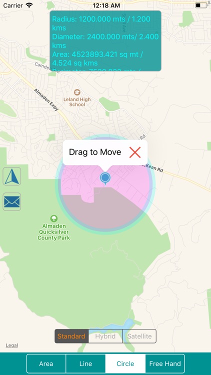 Map Geo-Measure Tool