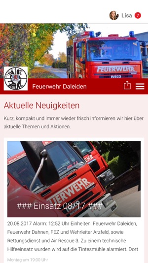 Feuerwehr Daleiden(圖1)-速報App