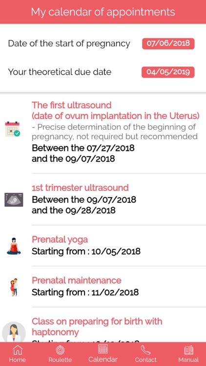 My Pregnancy Wheel screenshot-3