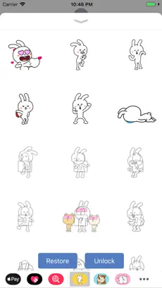 Screenshot 4 Funny Rabbit Dancing 2 Animate iphone