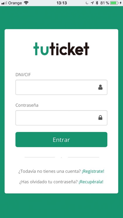 TuTicket App