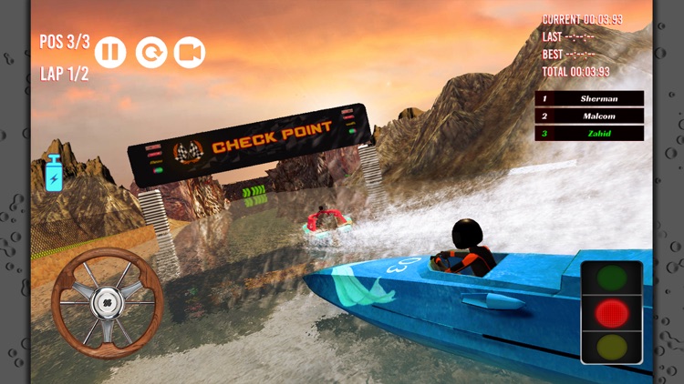 3D Boat Racing Simulator 2018 screenshot-0