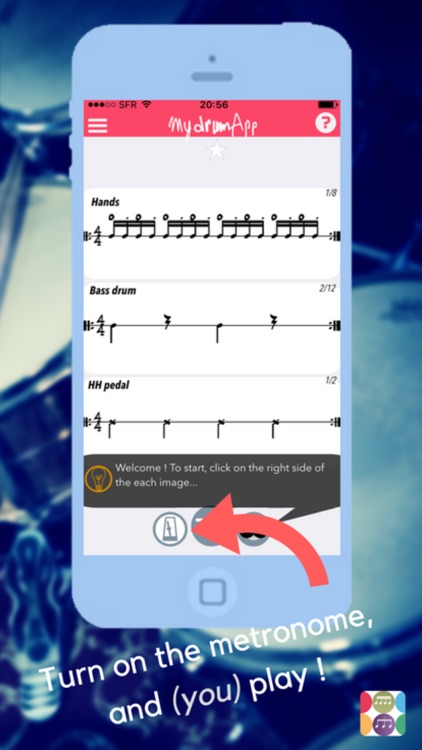 myDrumApp LITE - drummer's app screenshot-4