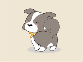 Snobby Dog Animated Stickers for iMessage