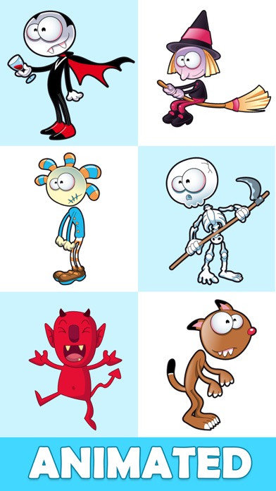 Animated Halloween Characters Screenshot 1