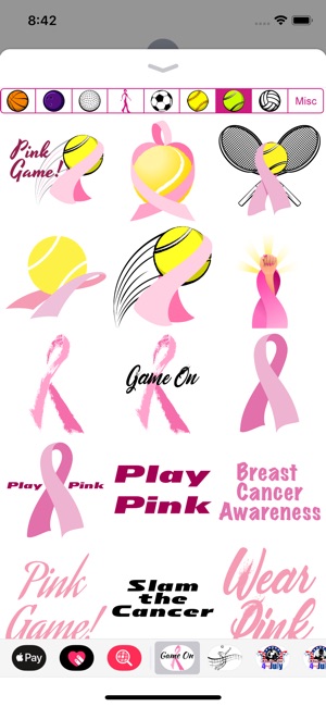 Breast Cancer Sport Ribbons(圖7)-速報App